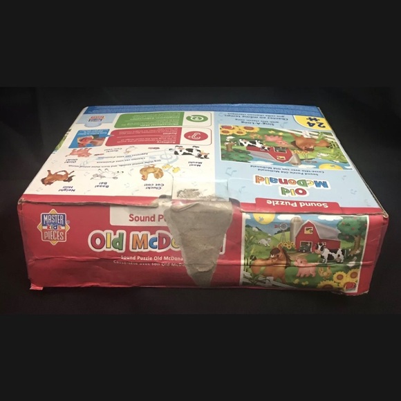 (SOLD) Old McDonald Sing A Long 24pc Sound Floor Puzzle Educational Toy - Picture 11 of 14